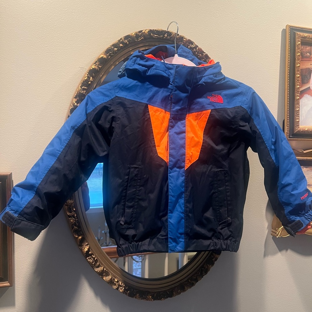 The North Face Toddler Jacket in Blue and Orange